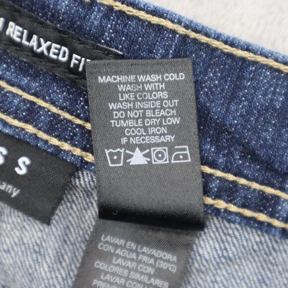 Axcess Pants Womens 12 Blue Bootcut Stretch Denim Mid Rise Button Zip Jeans - Picture 7 of 16